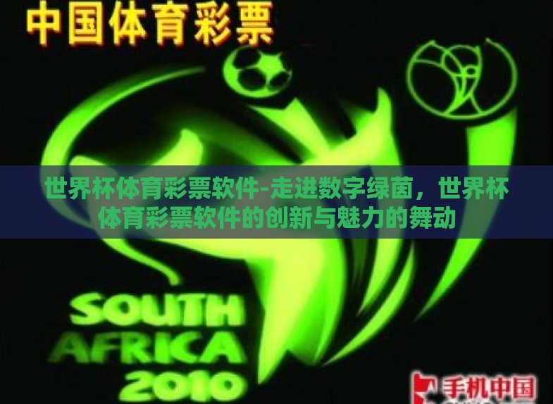 世界杯体育彩票软件-走进数字绿茵，世界杯体育彩票软件的创新与魅力的舞动