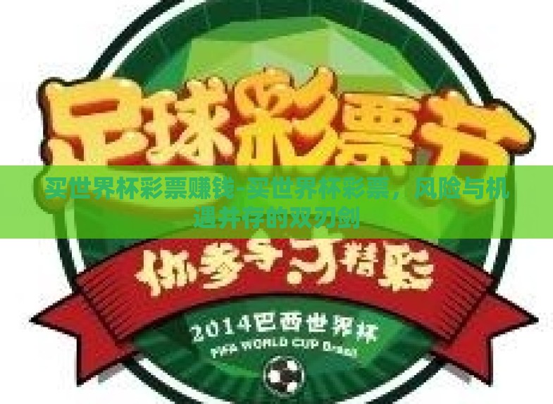 买世界杯彩票赚钱-买世界杯彩票,风险与机遇并存的双刃剑 买世界杯彩票赚钱-买世界杯彩票,风险与机遇并存的双刃剑