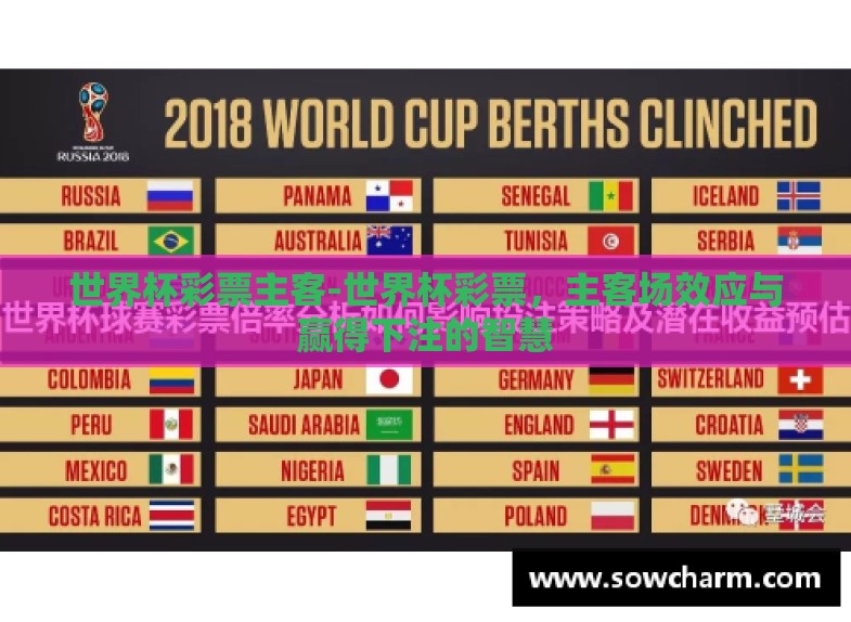 世界杯彩票主客-世界杯彩票，主客场效应与赢得下注的智慧