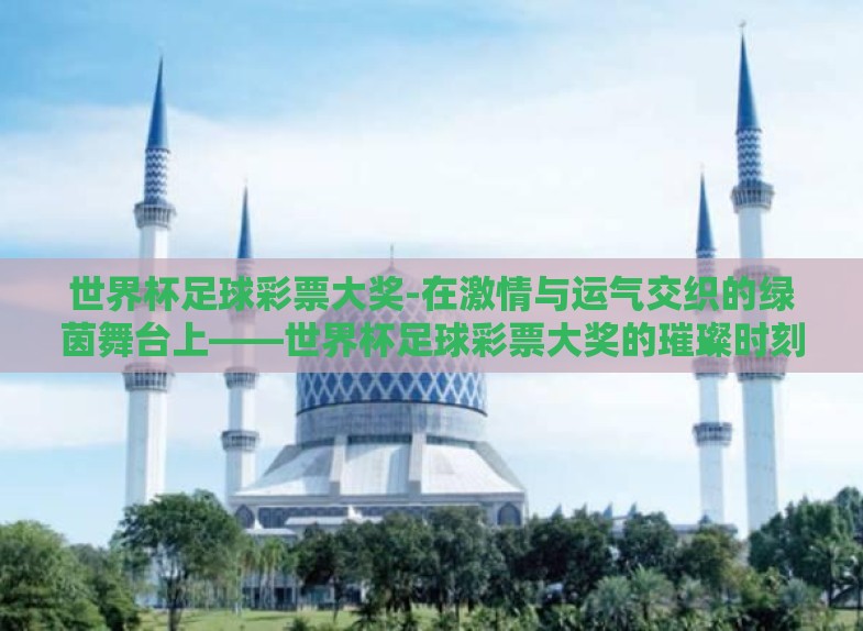 世界杯足球彩票大奖-在激情与运气交织的绿茵舞台上——世界杯足球彩票大奖的璀璨时刻 世界杯足球彩票大奖-在激情与运气交织的绿茵舞台上——世界杯足球彩票大奖的璀璨时刻