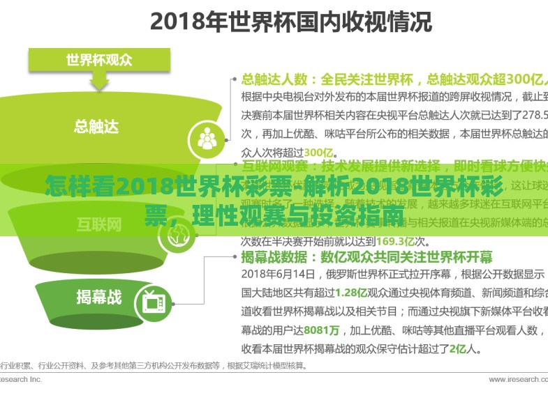怎样看2018世界杯彩票-解析2018世界杯彩票，理性观赛与投资指南