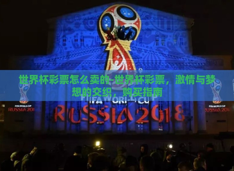 世界杯彩票怎么卖的-世界杯彩票，激情与梦想的交织，购买指南