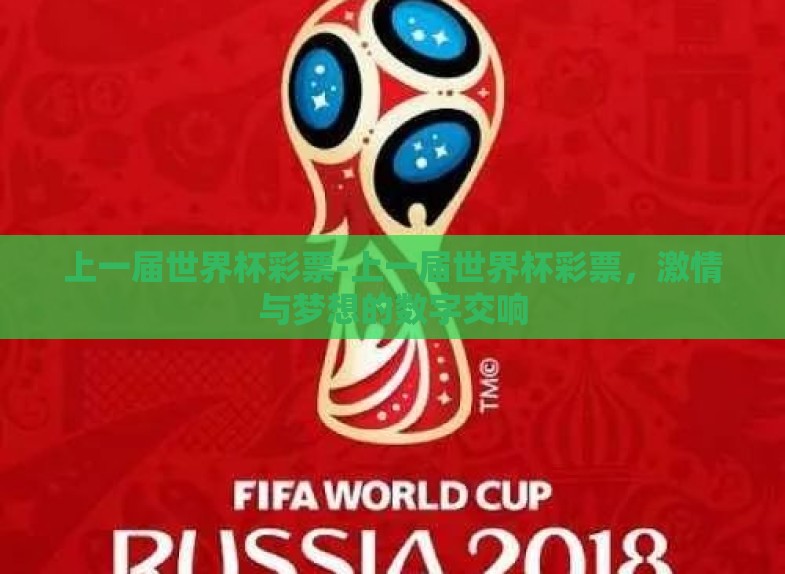 上一届世界杯彩票-上一届世界杯彩票，激情与梦想的数字交响