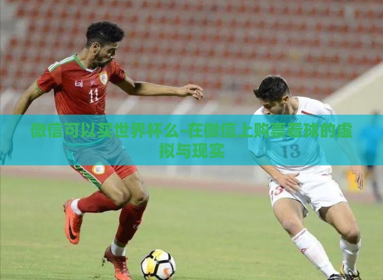 微信可以买世界杯么-在微信上购票看球的虚拟与现实 微信可以买世界杯么-在微信上购票看球的虚拟与现实